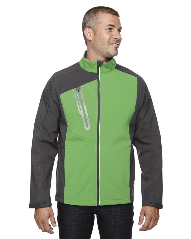 Ash City North End 88176 - Terrain Men's Color-Block Soft Shell With Embossed Print 