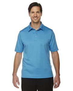 Ash City North End 88803 - Exhilarate Mens Coffee Charcoal Performance Polos With Pocket