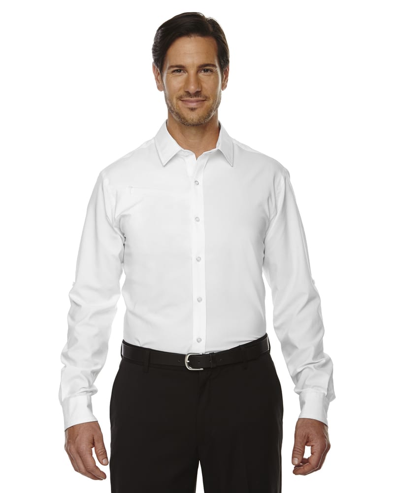 Ash City Vintage 88804 - Rejuvenate Men's Performance Shirts With Roll-Up Sleeves