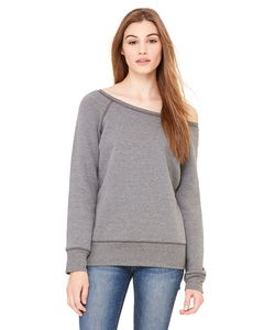 Bella+Canvas 7501 - Ladies Sponge Fleece Wide Neck Sweatshirt