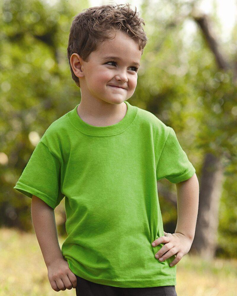 FOREST GREEN Fruit of the Loom 100% Heavy Cotton HD Pocket T-Shirt