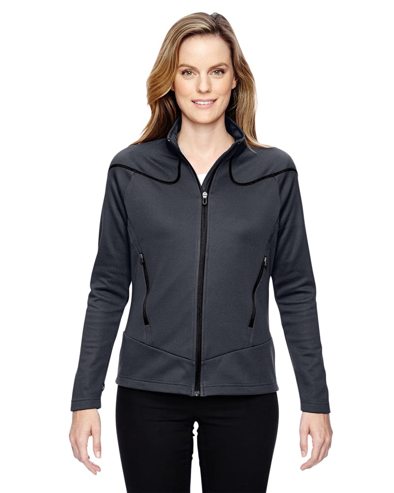Ash City North End 78806 - Ladies Interactive Cadence Two-Tone Brush Back Jacket