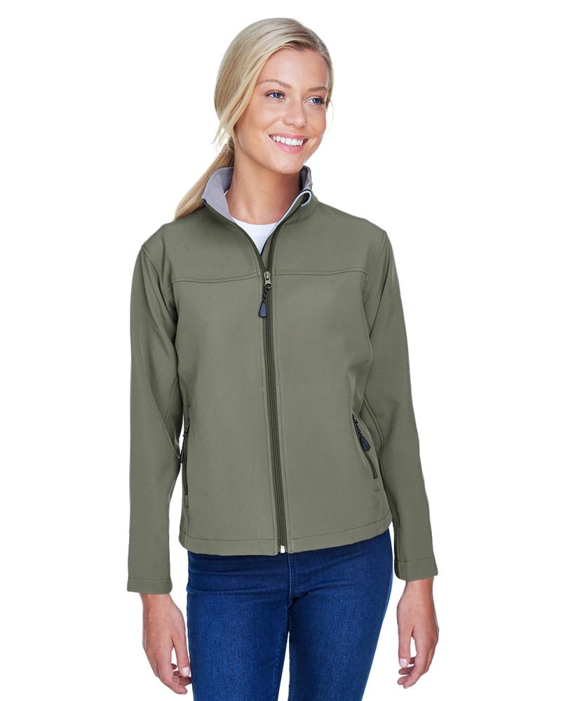 Devon /& Jones Women/'s Feminine Fit Water Resistant Full Front Zip Jacket D945W