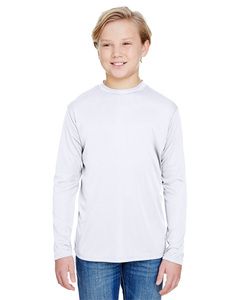 4-18 SOFT 100% Cotton Fine Jersey Long Sleeve T Shirt Blanks Youth Girl Boy Sz 