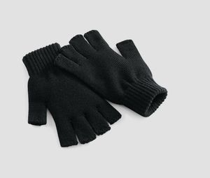 Gehaakte Fingerless Mittens handschoenen grijs katten handgemaakte handschoenen dierlijke handschoenen Accessoires Handschoenen & wanten Wanten & handmoffen 