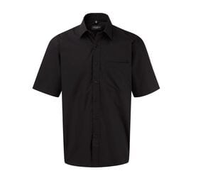 Russell Collection JZ937 - Camisa popelin manga corta hombre