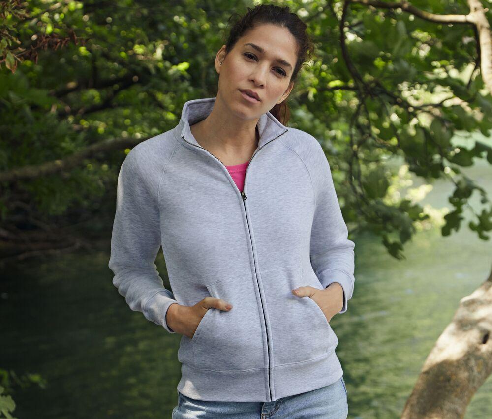 Fruit of the Loom SC366 - Lady-Fit Sweat Jacket