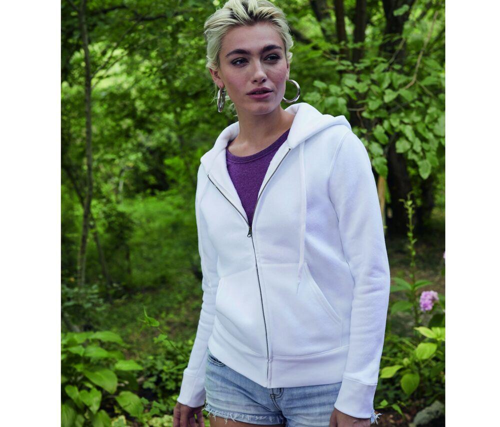Fruit of the Loom SC375 - Premium 70/30 lady-fit hooded sweat jacket