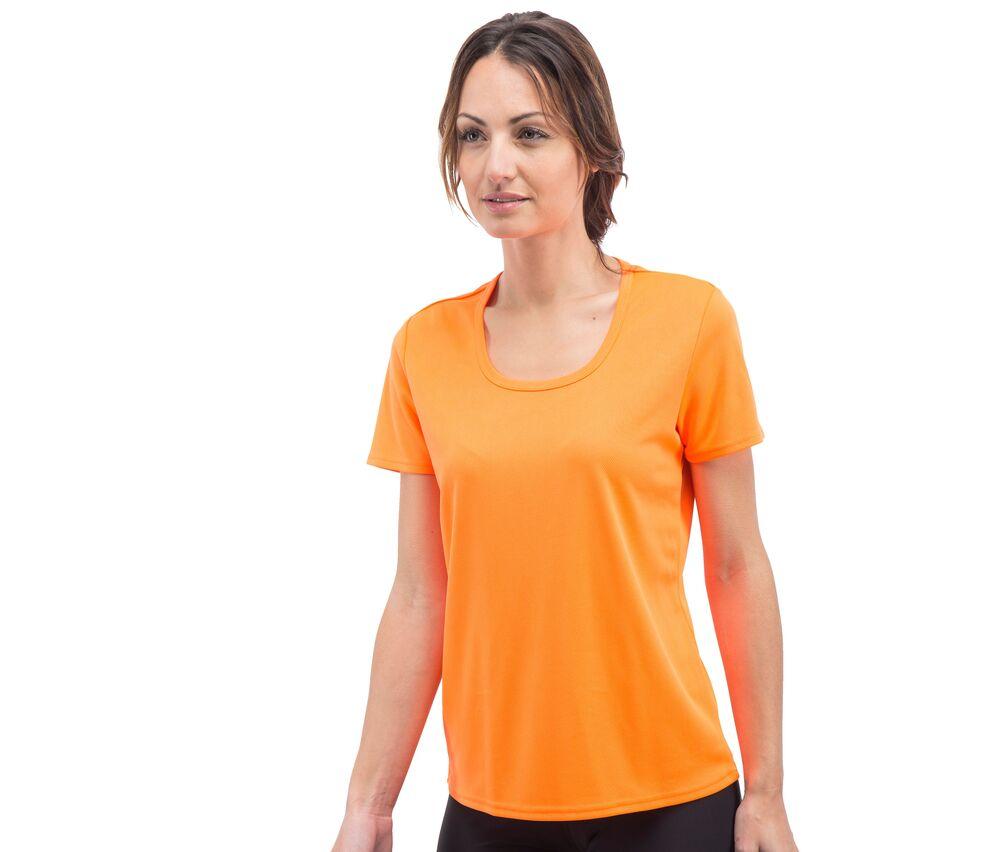 SANS ÉTIQUETTE SE101 - Tee-shirt respirant femme sans étiquette de marque