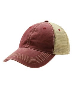 Ouray Sportswear 51286 - Ouray Legend Washed Cotton Vintage Mesh Back Cap
