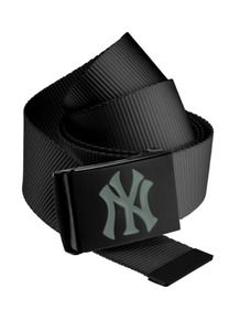 MSTRDS 10280 - MLB Premium schwarzer gewebter Einzel-Gürtel