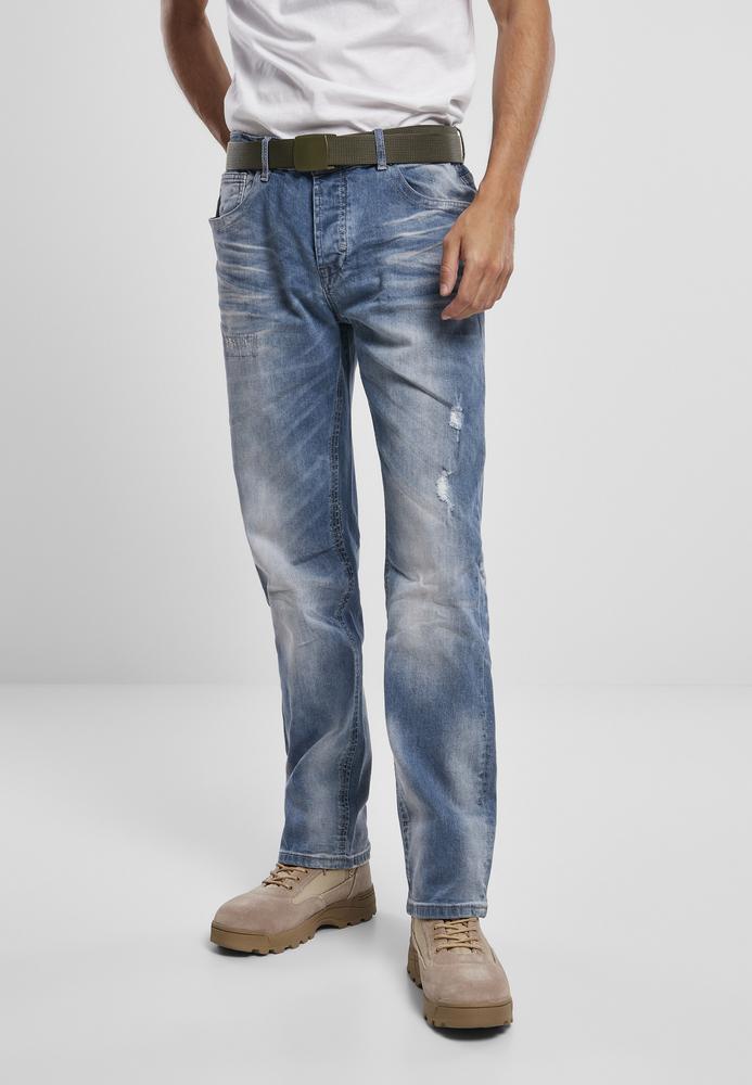 Brandit BD1015 - Will Washed Denim Jeans