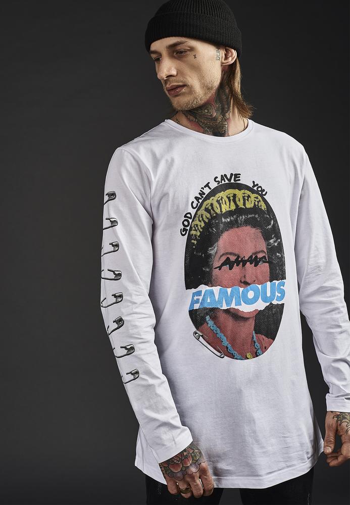 Famous FA011 - Pullover "God Can't Save"