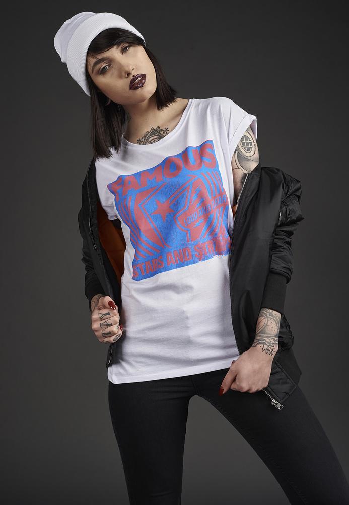 Famous FA026 - Ladies Loud and Clear Tee
