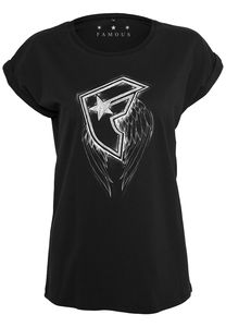 Famous FA053 - Camiseta mujer alas 