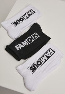Famous FA059 - Berühmte Socken 3er-Packung