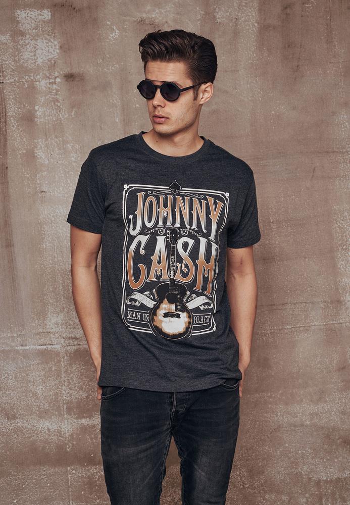 Merchcode MC037 - T-shirt Johnny Cash Man In Black