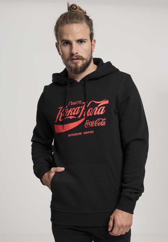 Merchcode MC066 - Sweatshirt à capuche Coca Cola Rus