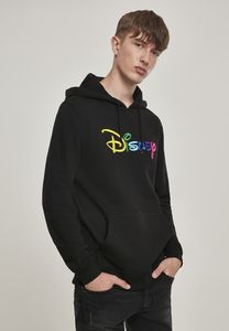 Merchcode MC351 - Sweatshirt à capuche logo Disney arc-en-ciel EMB