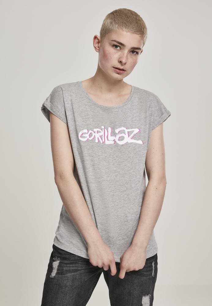 Merchcode MC358 - T-shirt pour dames logo Gorillaz