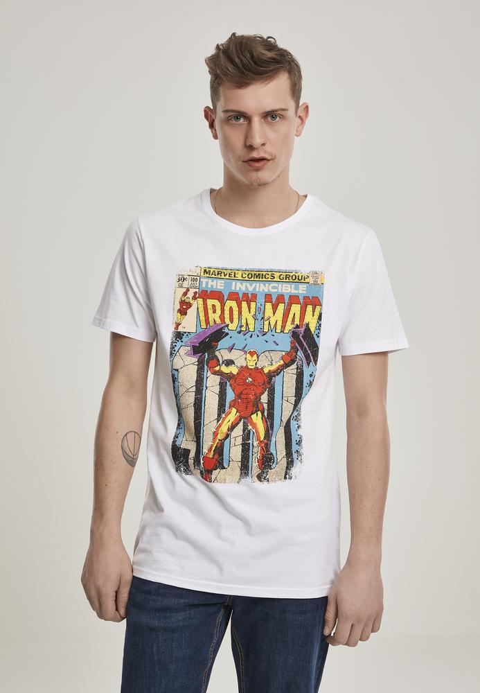 Merchcode MC380 - T-shirt couverture Iron Man