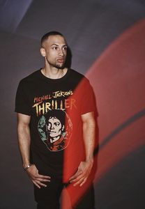Merchcode MC453 - T-shirt Michael Jackson Thriller Portrait 