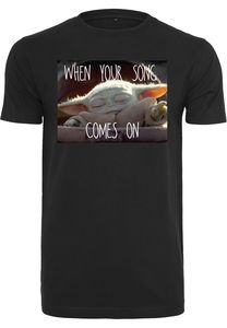 Merchcode MC561 - Baby Yoda Lied T-shirt