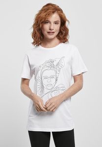 Merchcode MC586 - Camiseta para mujerFrida Kahlo One Line 