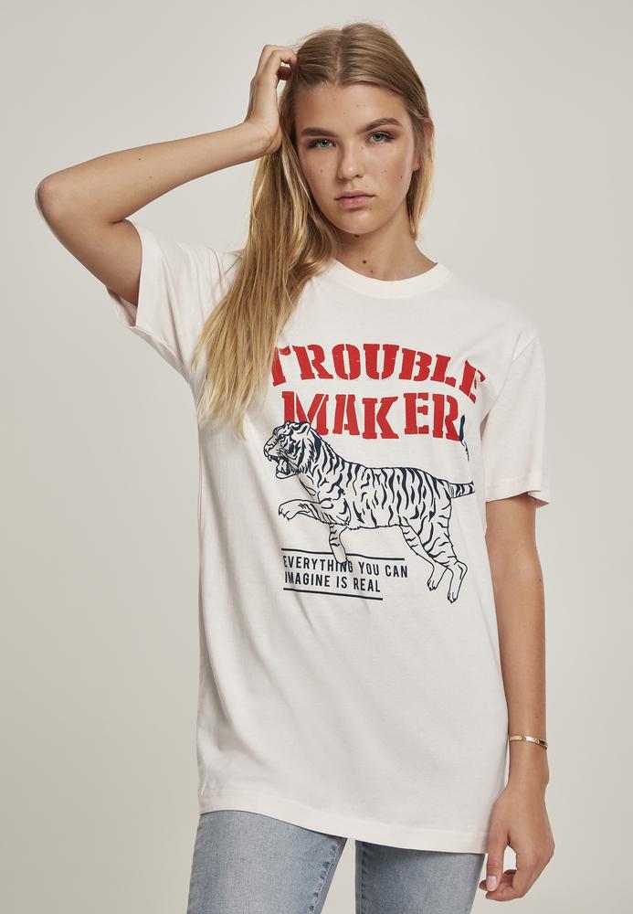 Mister Tee MT1066 - T-shirt pour dames Troublemaker