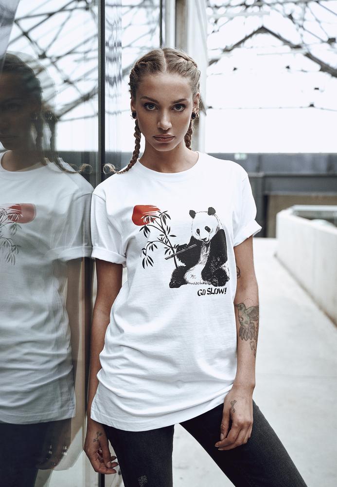Mister Tee MT1133 - T-shirt pour dames Go Slow