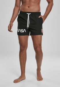 Mister Tee MT1162 - Pantaloncini da bagno con logo della NASA Worm 