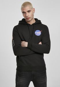Mister Tee MT1169 - Sudadera con capucha insignia con bandera NASA 