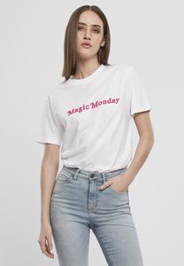 Mister Tee MT1217 - T-shirt para senhoras Magic Monday Slogan