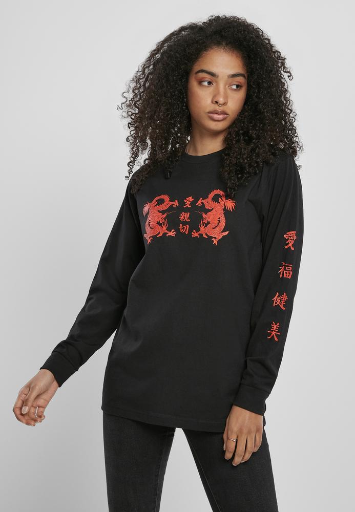 Mister Tee MT1240 - Pullover pour dames symboles chinois