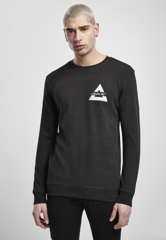 Mister Tee MT1297 - Pullover à col ron Mister Tee Triangle