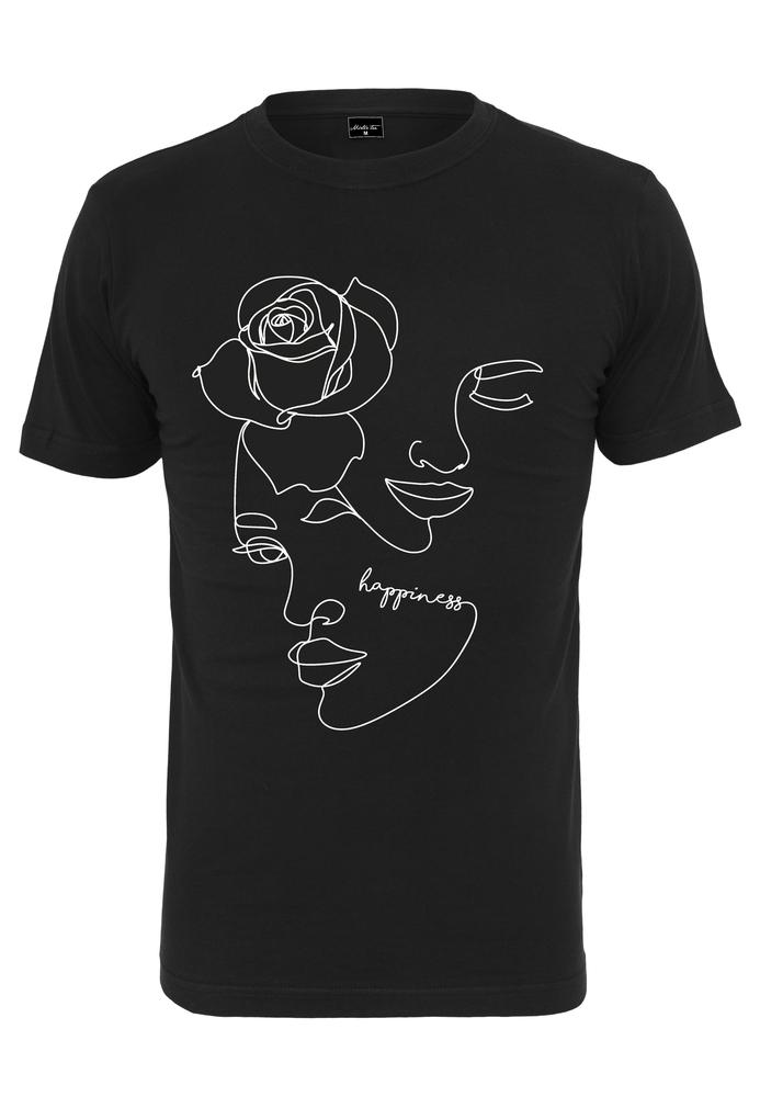 Mister Tee MT1423 - T-shirt pour dames une ligne rose