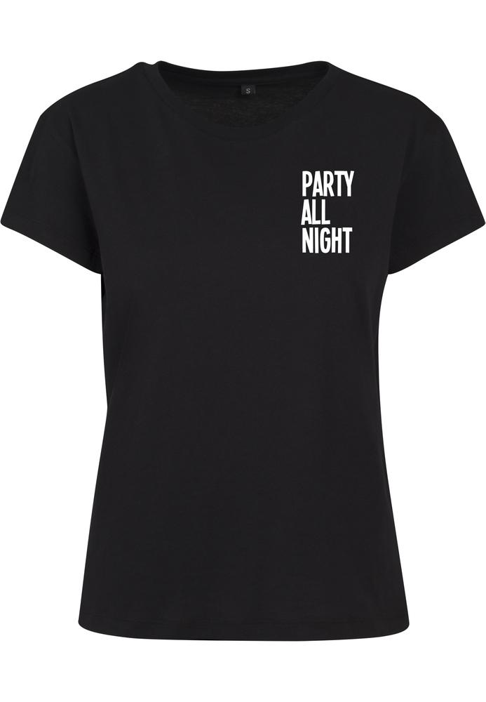 Mister Tee MT1424 - Dames Feest De Hele Nacht T-shirt