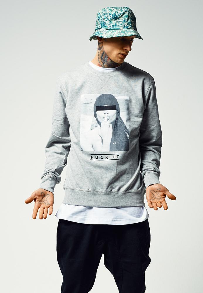 Mister Tee MT165 - Pullover à col rond F#?KIT
