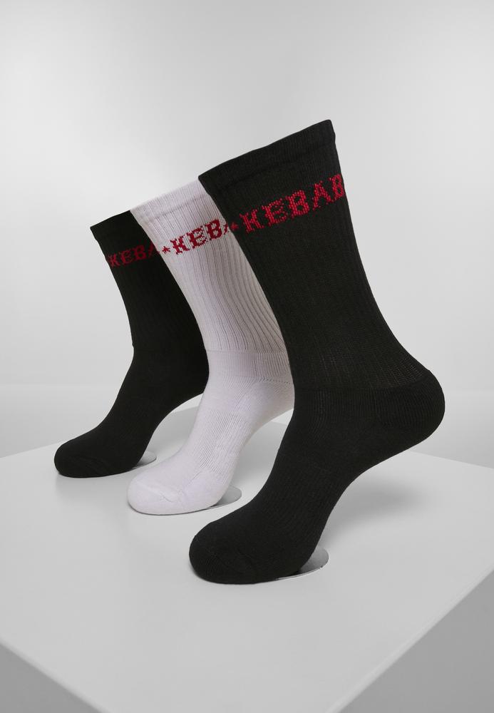 Mister Tee MT2050 - Kebab Socks 3-Pack