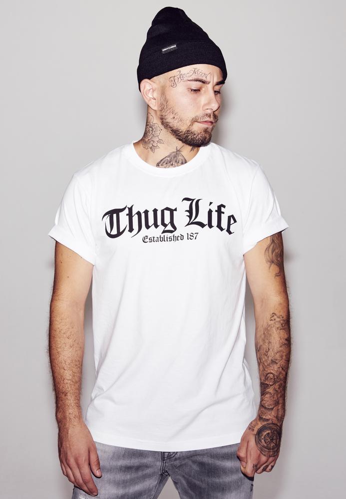 Mister Tee MT382 - T-shirt Thug Life vieil anglais
