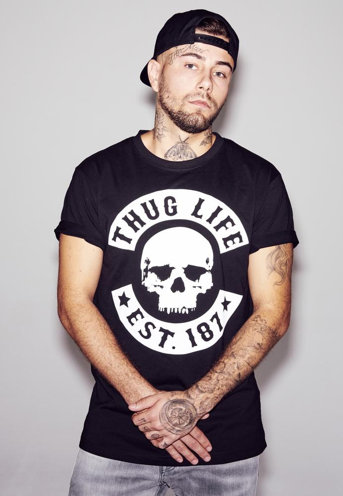Mister Tee MT383 - Thug Leven Schedel T-shirt