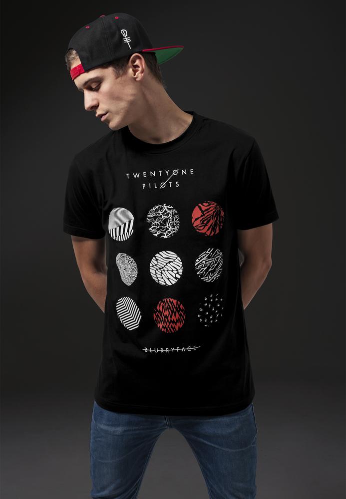 Merchcode MT426 - T-shirt Twenty One Pilots schéma cercles