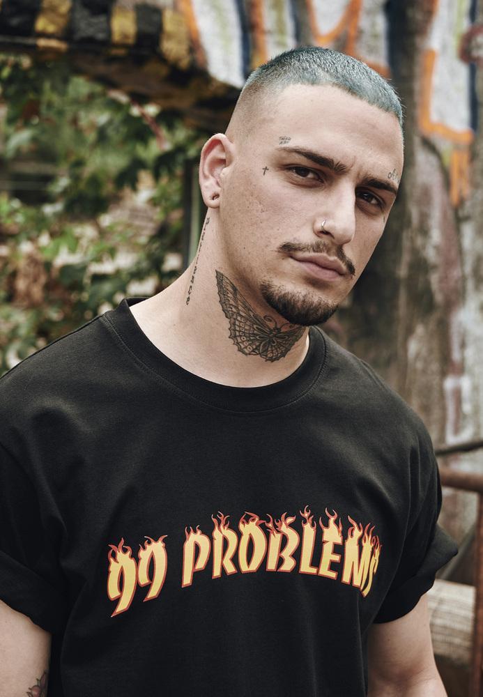 Mister Tee MT518 - 99 Problems Flames Tee