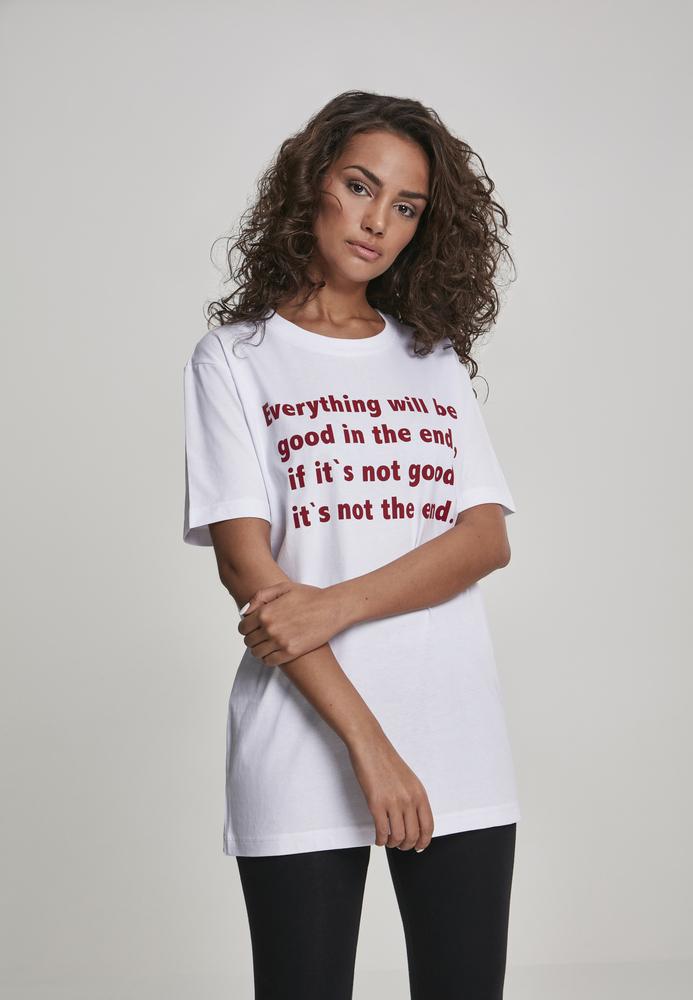 Mister Tee MT722 - T-shirt pour dames "Everything Will Be Good"