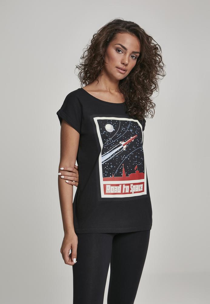 Mister Tee MT727S - T-shirt pour dames "Road To Space"