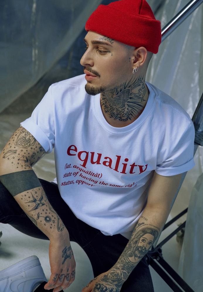 Mister Tee MT732 - T-shirt définition "Equality"