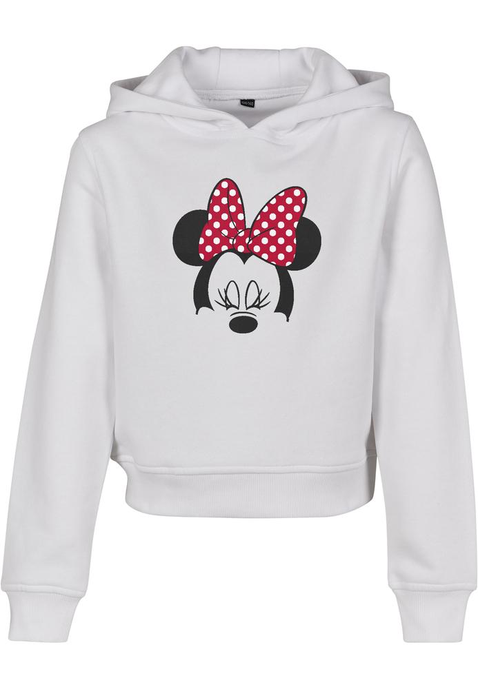 Mister Tee MTK068 - Kids Minnie Mouse Bow Cropped Hoody