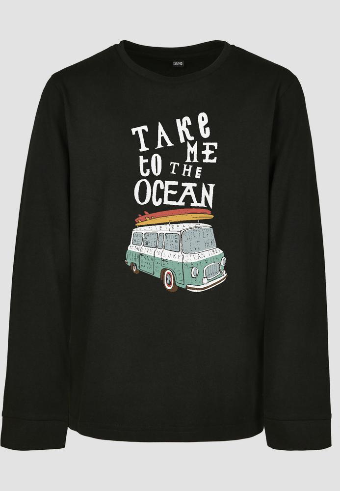 Mister Tee MTK073 - Kids Take Me To The Ocean Longsleeve