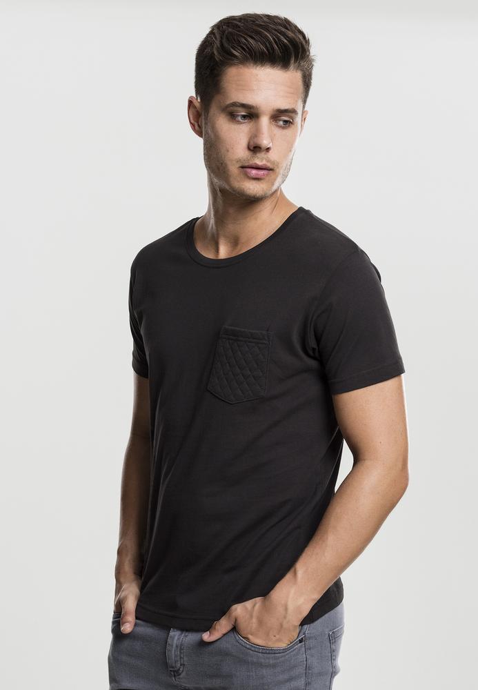 Urban Classics TB1222 - Quilted Pocket Tee