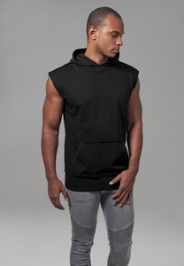 Urban Classics TB1583 - Sweatshirt à capuche sans manche bordures libres